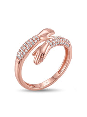 Amora Hand Embrace Ring
