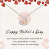 925 Sterling Silver Baby Feet Heart Pendant Necklace With Gift Card for Women