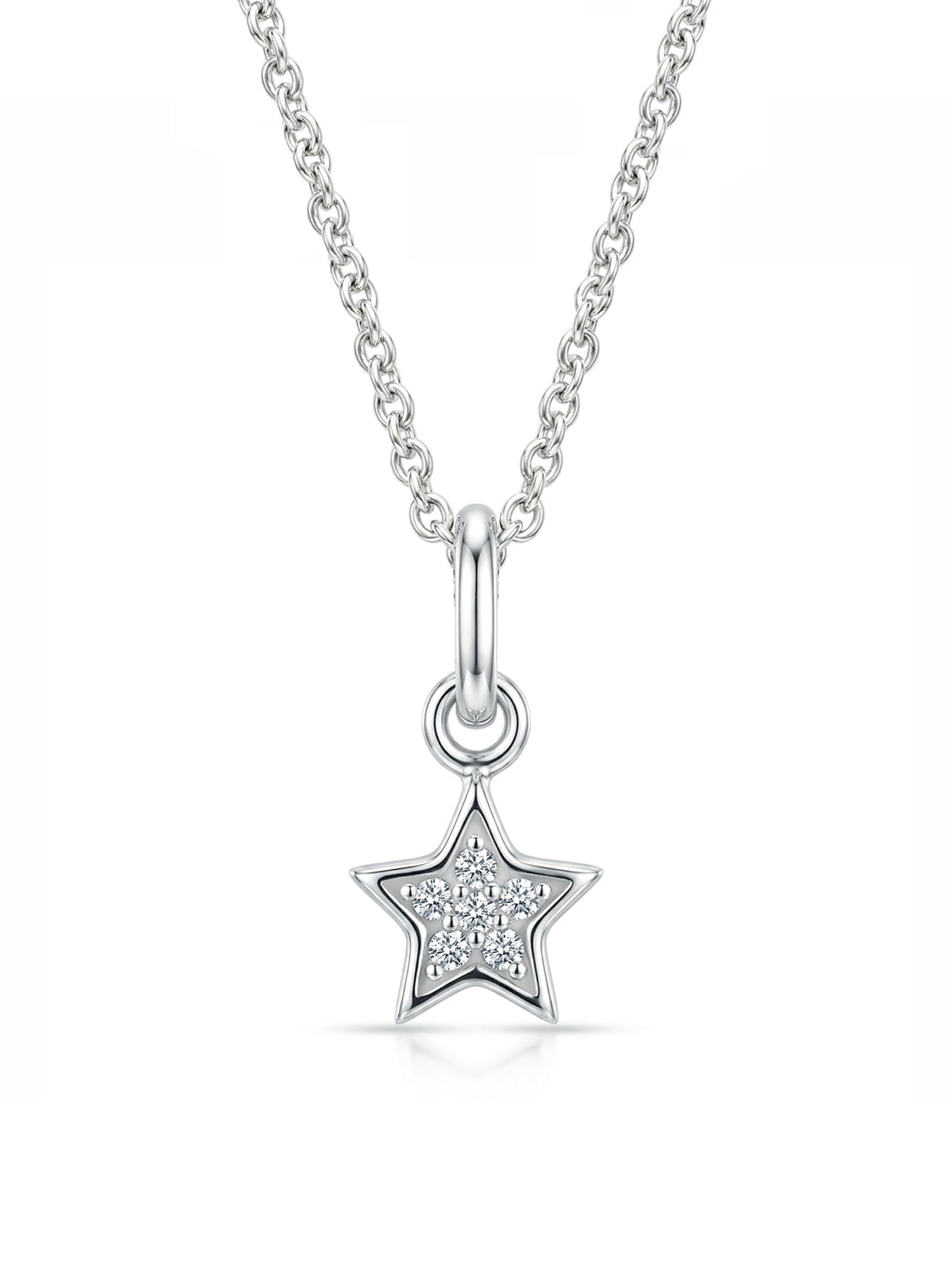 Celeste Star Crystal Pendant Necklace