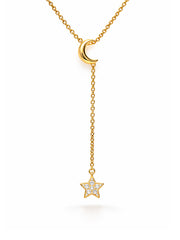 Astra Star Charm Y-Women's Necklace