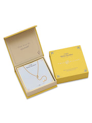 Gold Star Charm Y Necklace - Gift For Sister