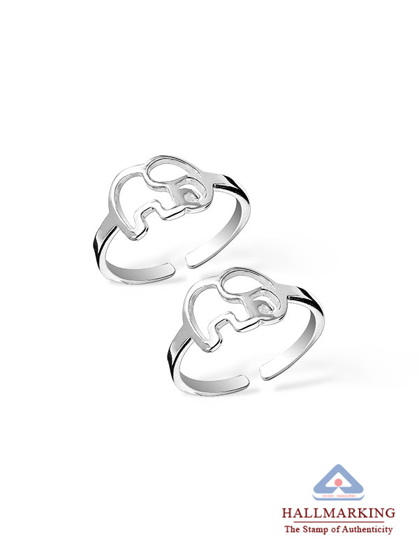 Open Elephant Adjustable Toe Ring