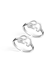Open Elephant Adjustable Toe Ring