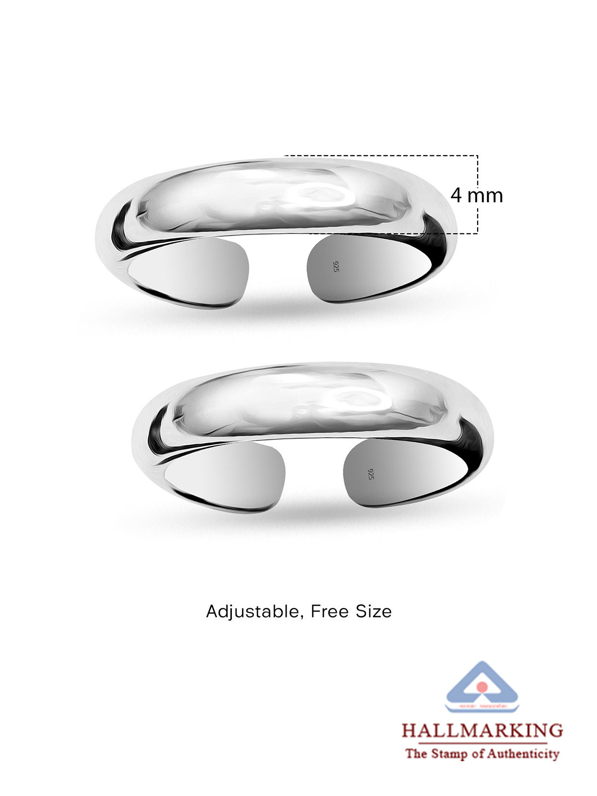 Norah Classic Band Women's Toe Ring