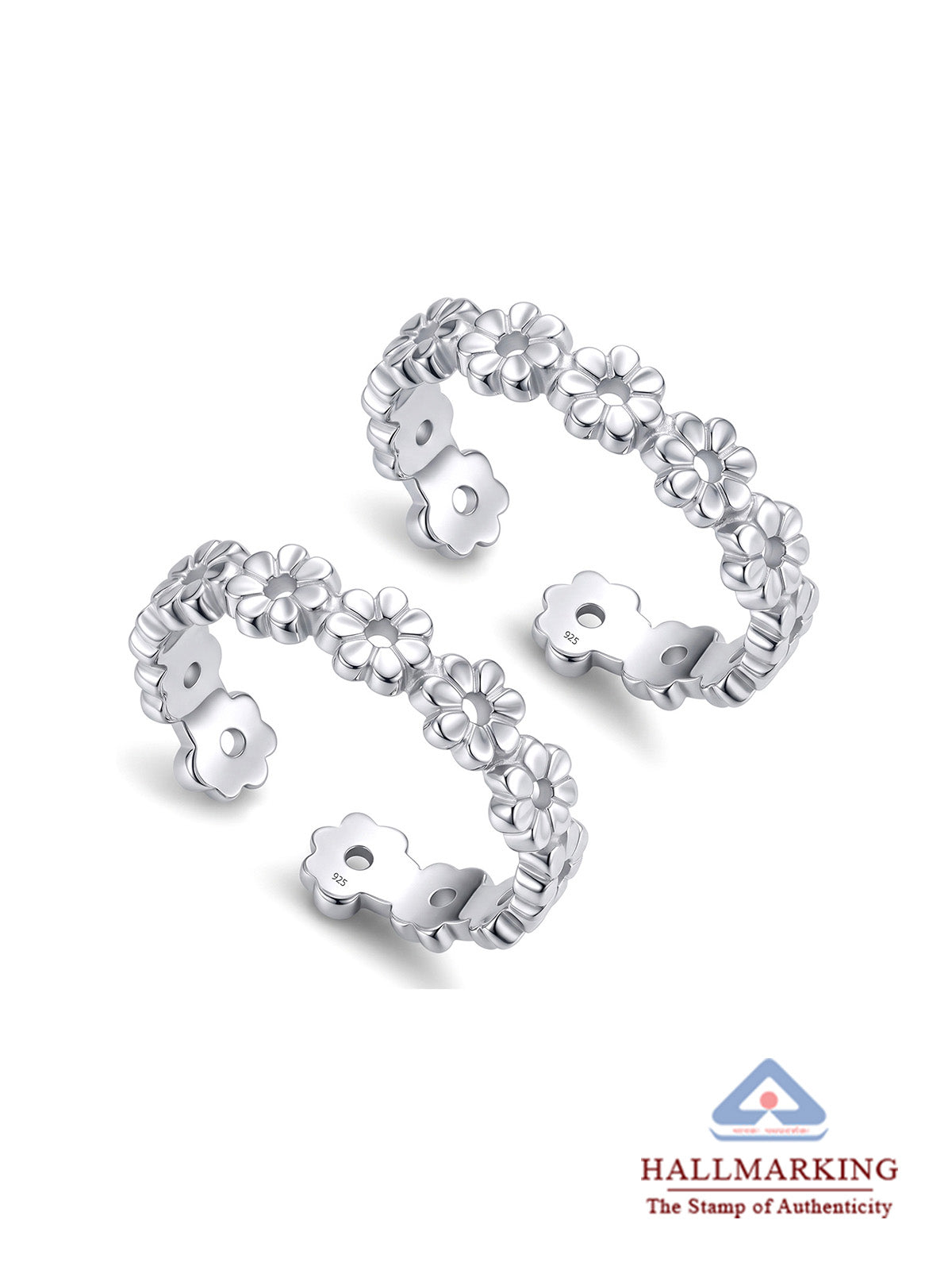 Silver Minimal Toe Ring