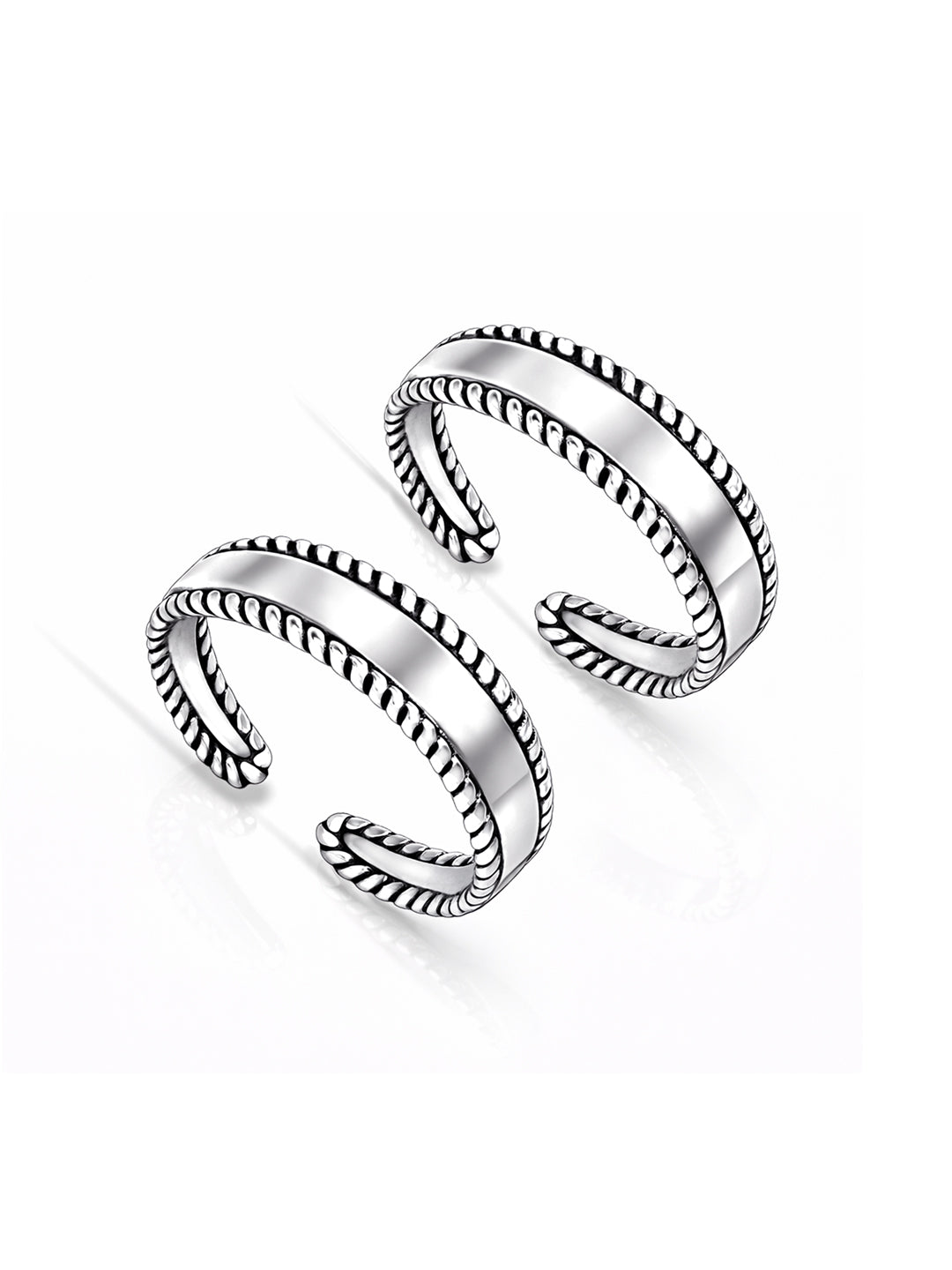 Antique Cutwork Band Toe Ring