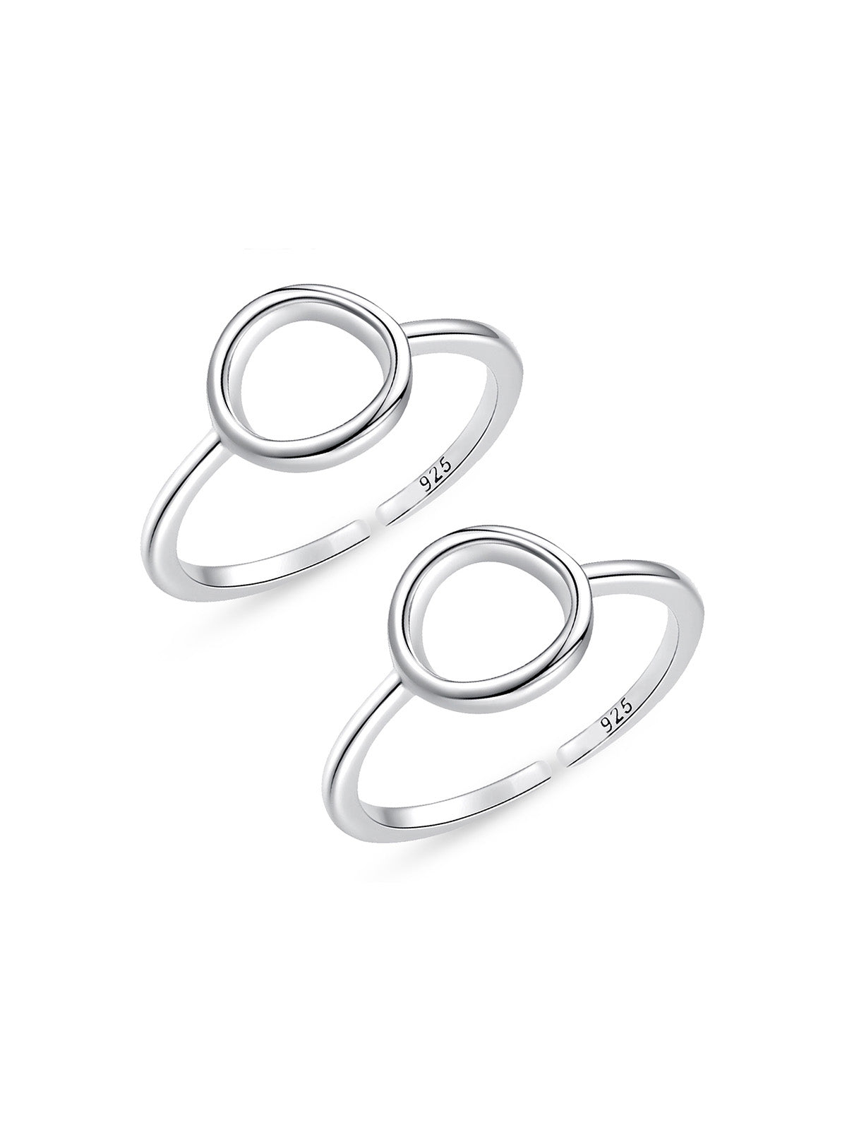 Silver Adjustable Toe Ring