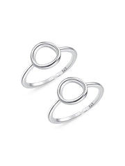 Silver Adjustable Toe Ring