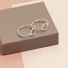 925 Sterling Silver Classical Simple Plain Toe Ring for Women