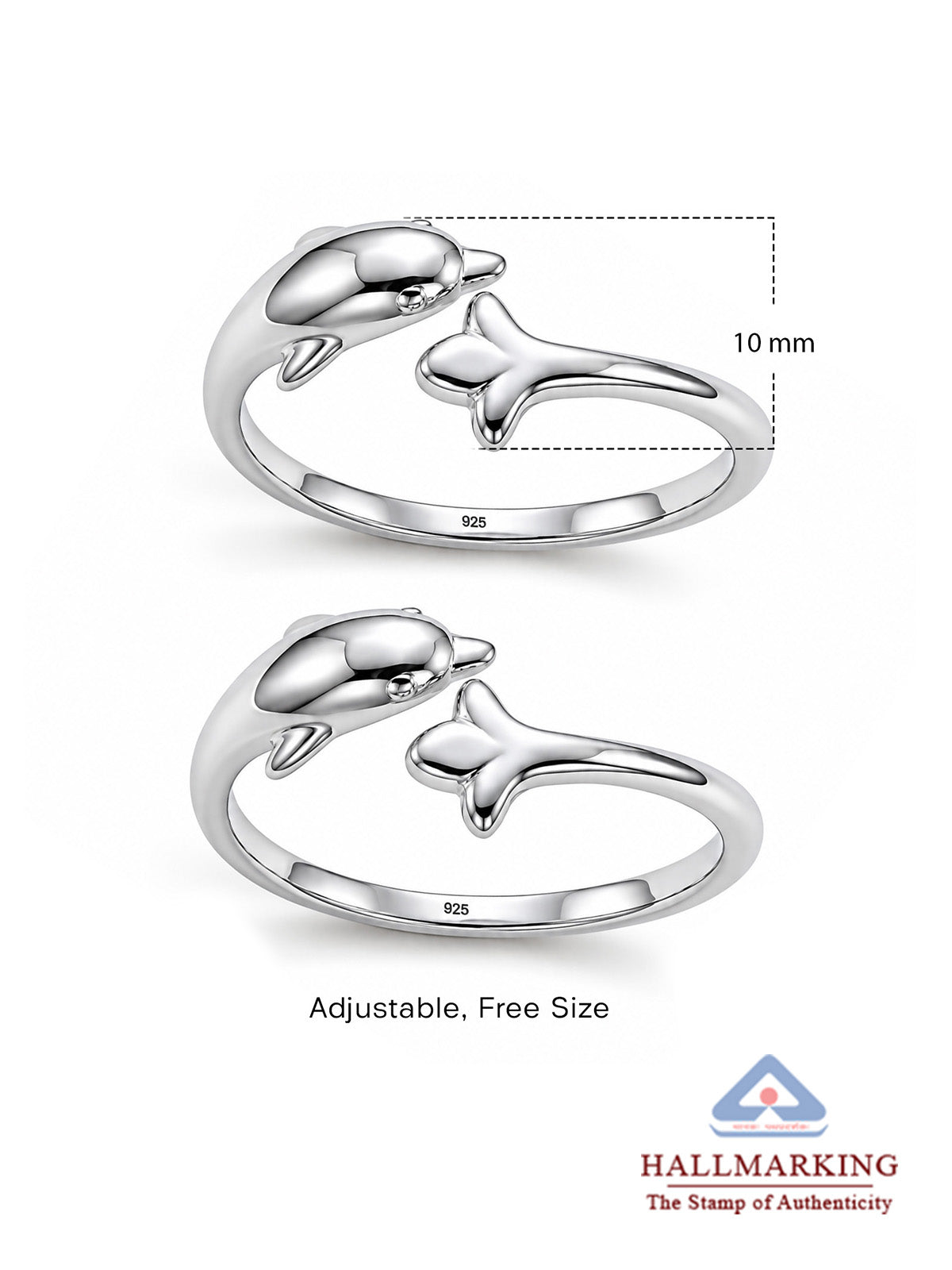 Delfina Dolphin Women's Toe Ring