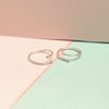 925 Sterling Silver Open Adjustable Silver Bead Ends Toe Ring For Women