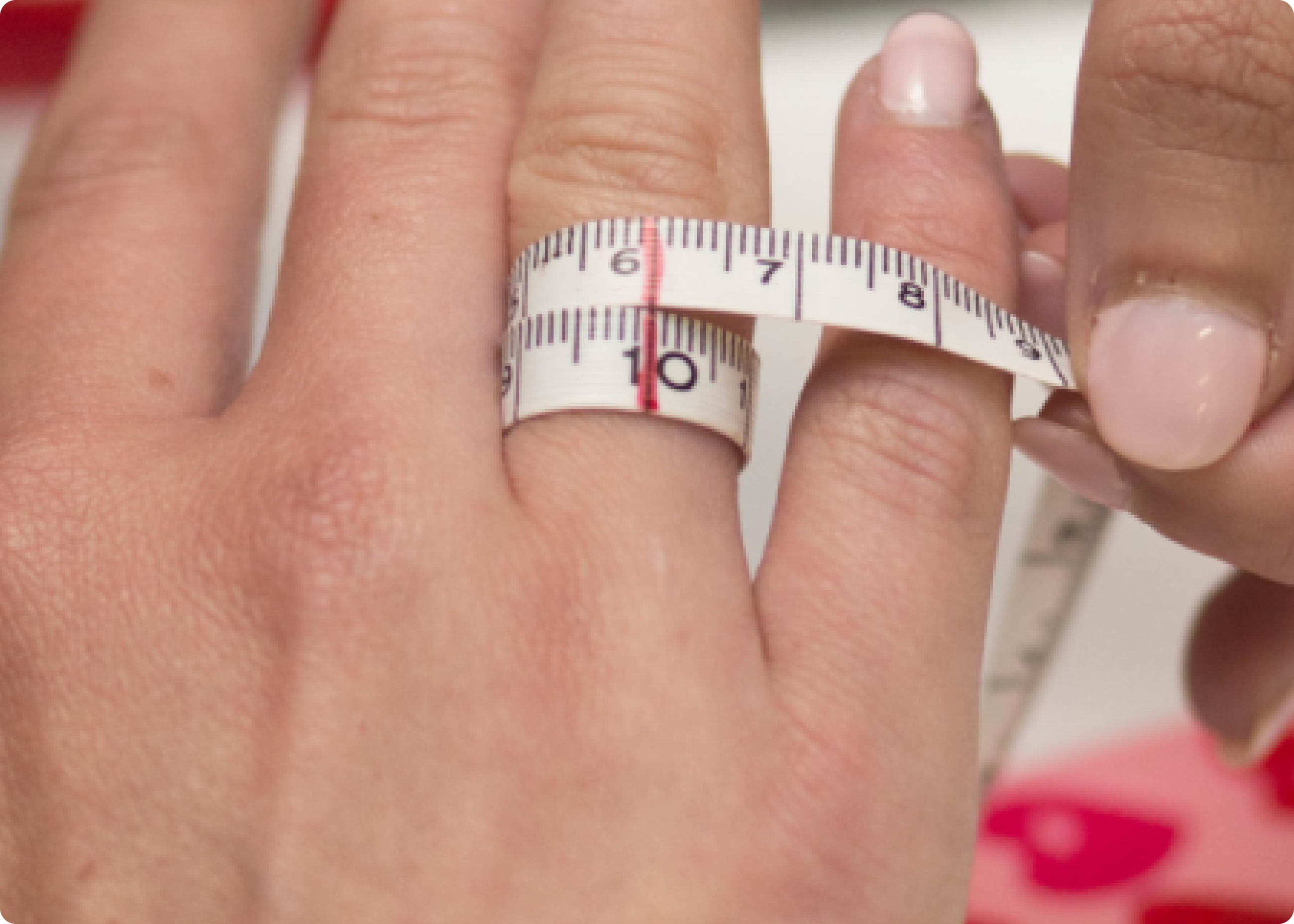 MEASURE YOUR FINGER