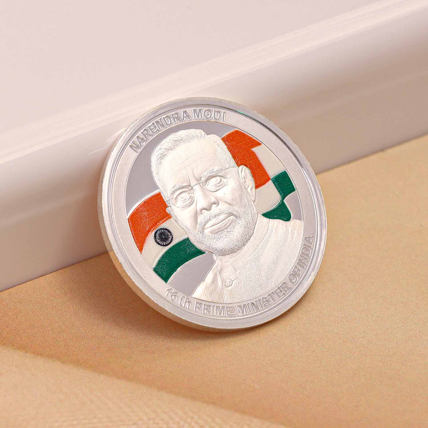 BIS Hallmarked 20 Gram PM Modi Ji Silver Coin 999 Purity