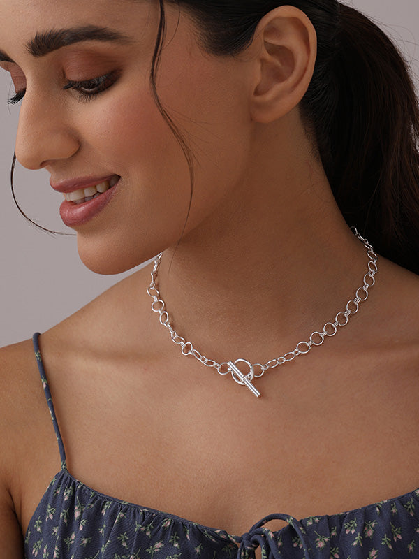 Myra Modern Toggle Necklace for Women