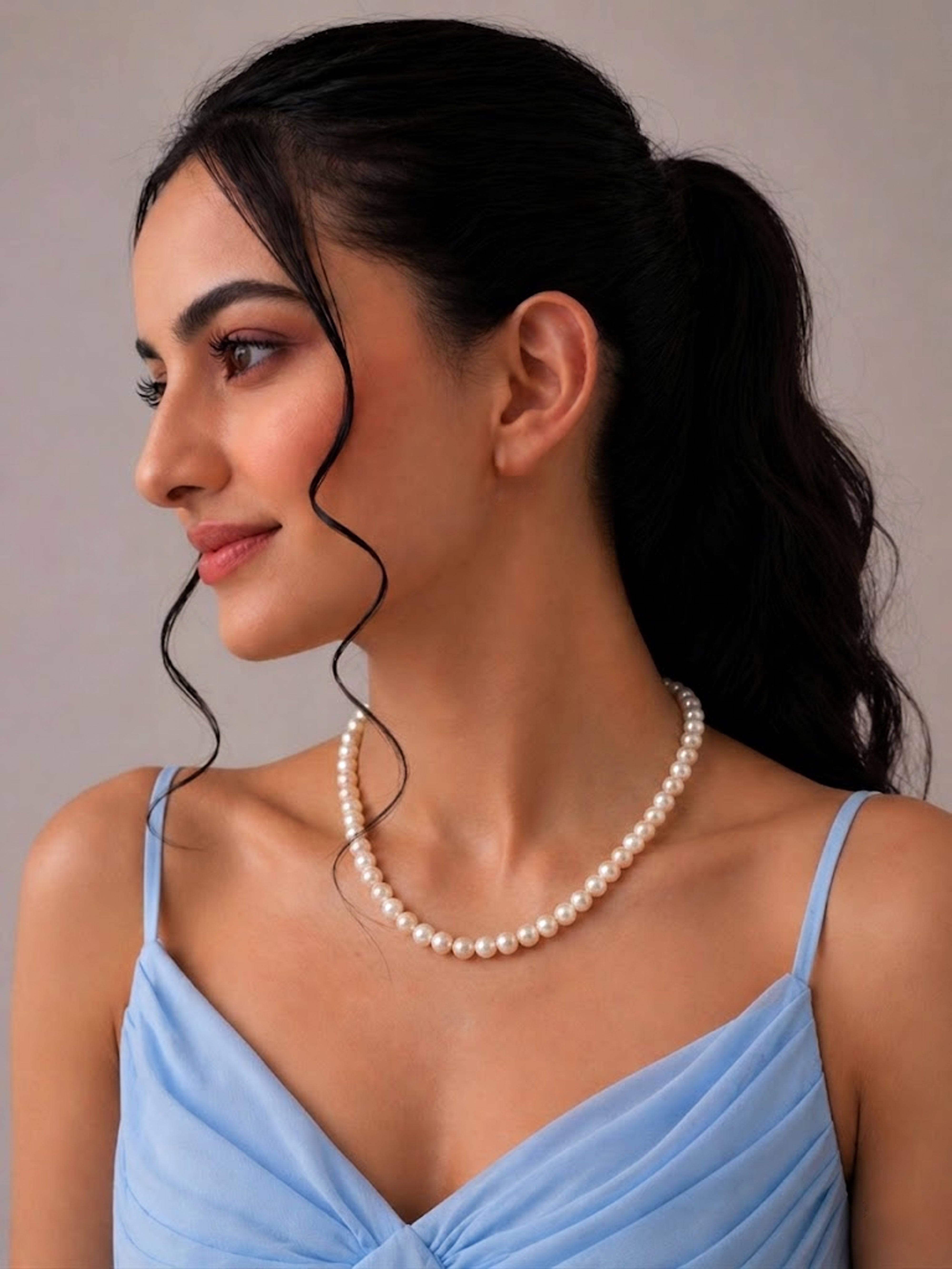 Classic Pearl Necklace for Women