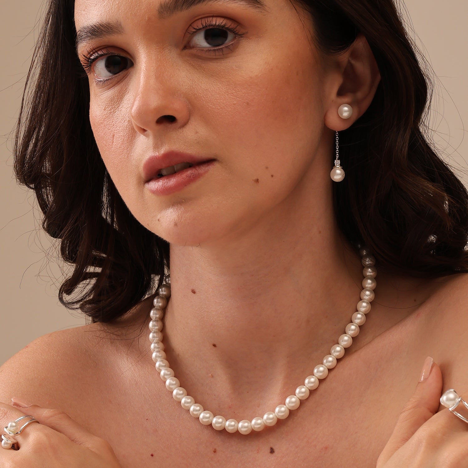 Silver Elegance Fancy Necklace