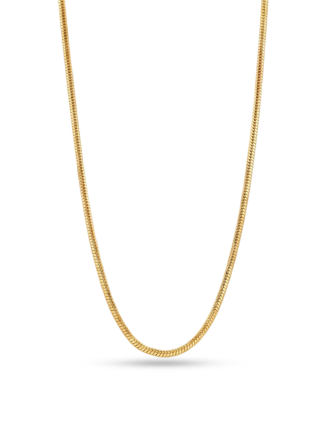 14K Gold-Plated Doro Classic Snake Necklace