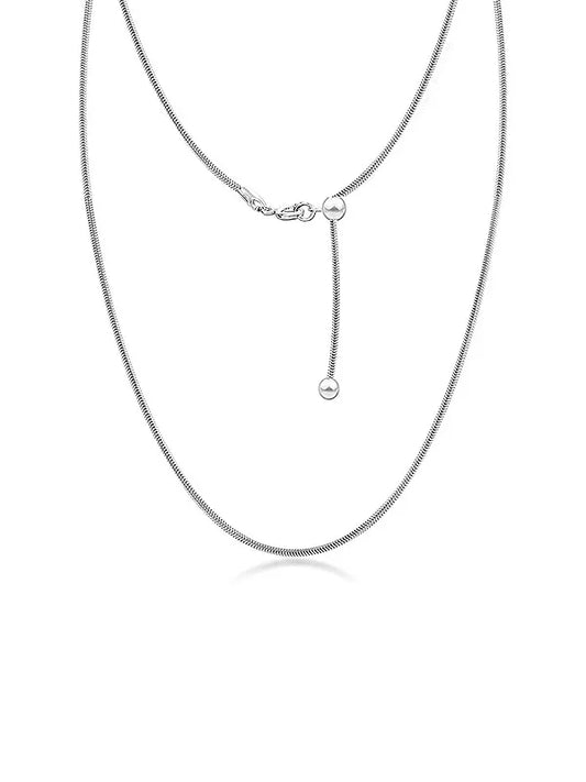 Serpe Adjustable Snake Women's Chain Necklace