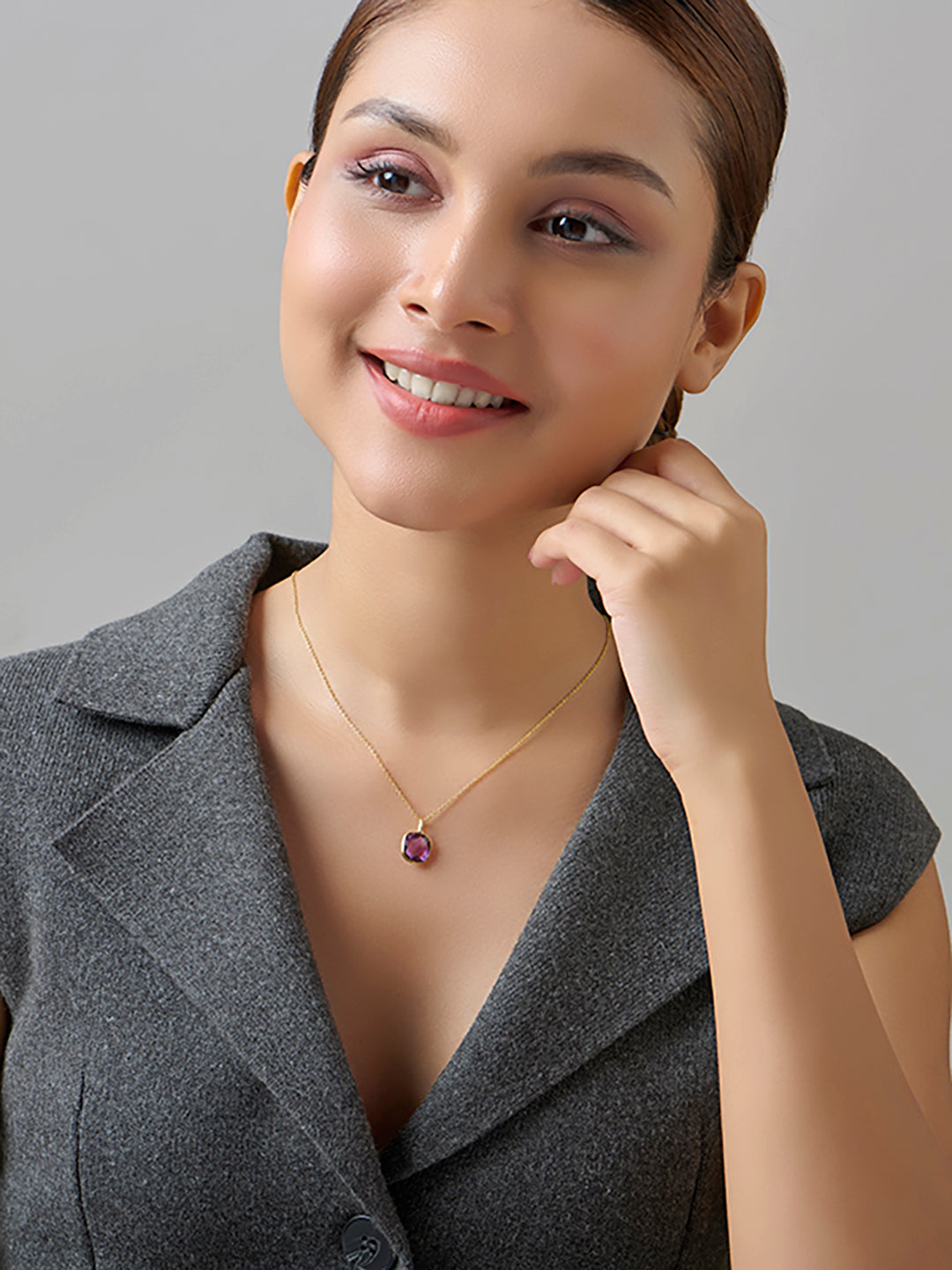 Golden Aura BroyaLite Pendant Necklace