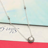 925 Sterling Silver Cavier Freshwater Pearl Pandent Necklace for Teen and Women