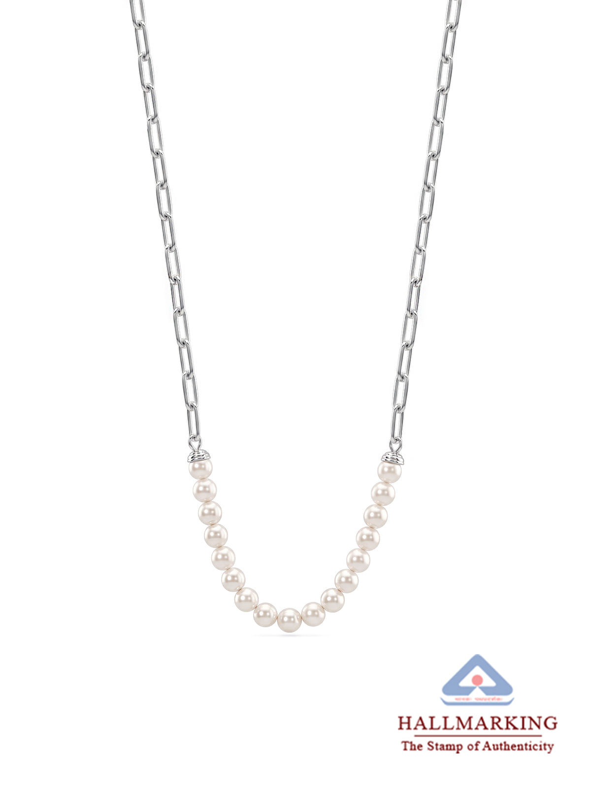 Silver Contemporary Necklace