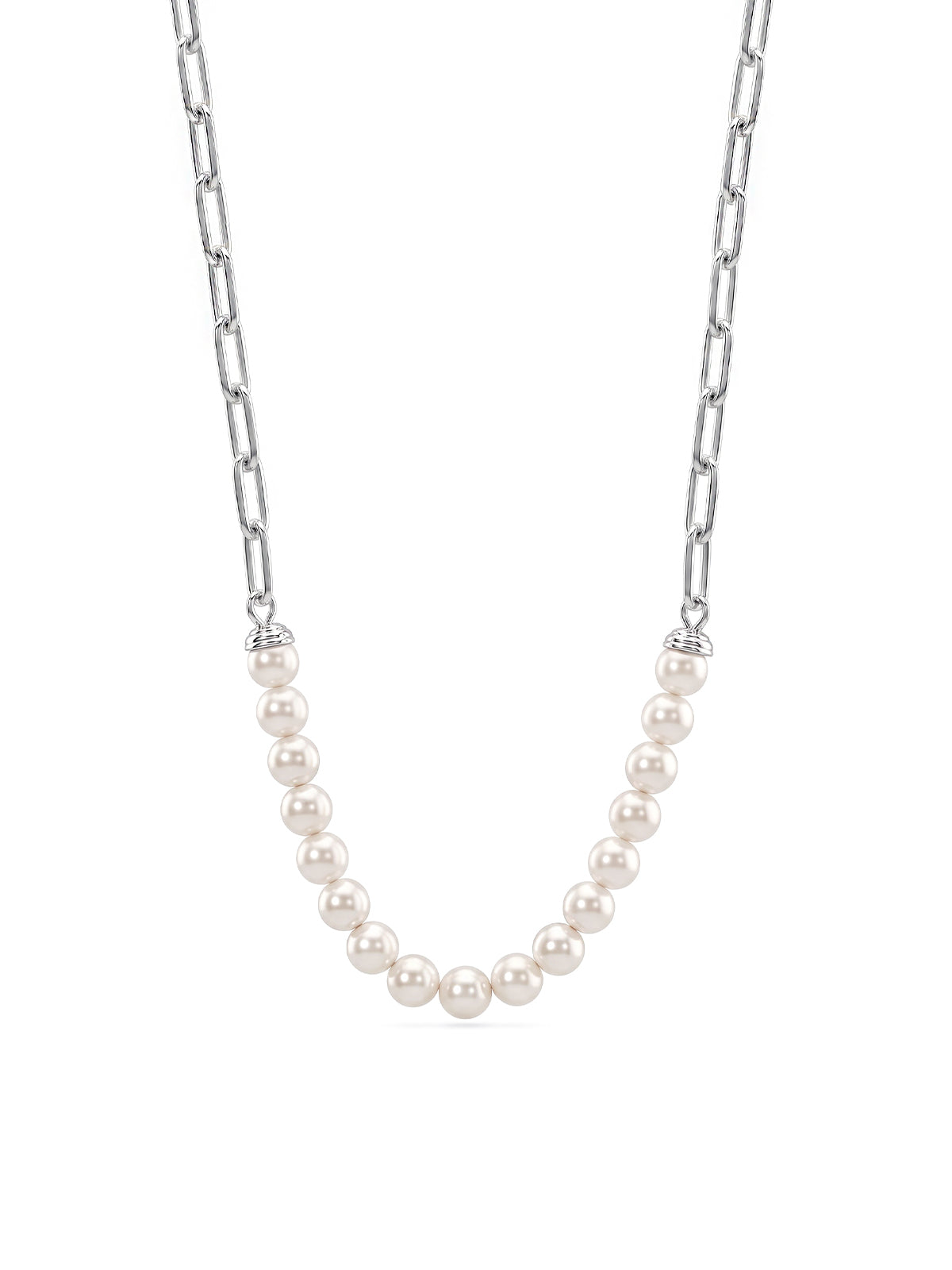 Silver Contemporary Necklace