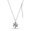 925 Sterling Silver Antique Celtic Knot Handmade Endless Adjustable Curb Link Chain Pendant Necklace for Women Teen