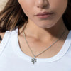 925 Sterling Silver Antique Celtic Knot Handmade Endless Adjustable Curb Link Chain Pendant Necklace for Women Teen