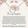 925 Sterling Silver Interlocking Infinity Double Circle Pendant Necklace With Gift Card for Women
