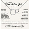 925 Sterling Silver Interlocking Infinity Double Circle Pendant Necklace With Gift Card for Women
