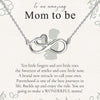 925 Sterling Silver Infinity Love Heart Shape Pendant Necklace With Gift Card for Women Teen and Girls