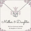 925 Sterling Silver Cubic Zirconia Interlocking Infinity Double Circle Pendant Necklace With Gift Card for Women Teen