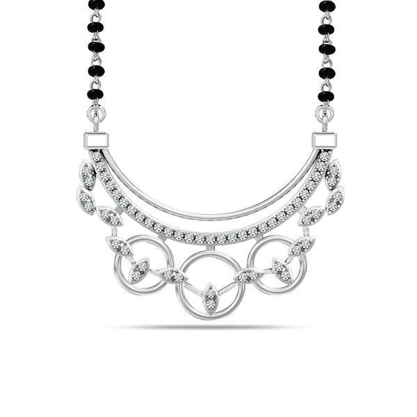 925 Sterling Silver CZ Enticing Mangalsutra for Women