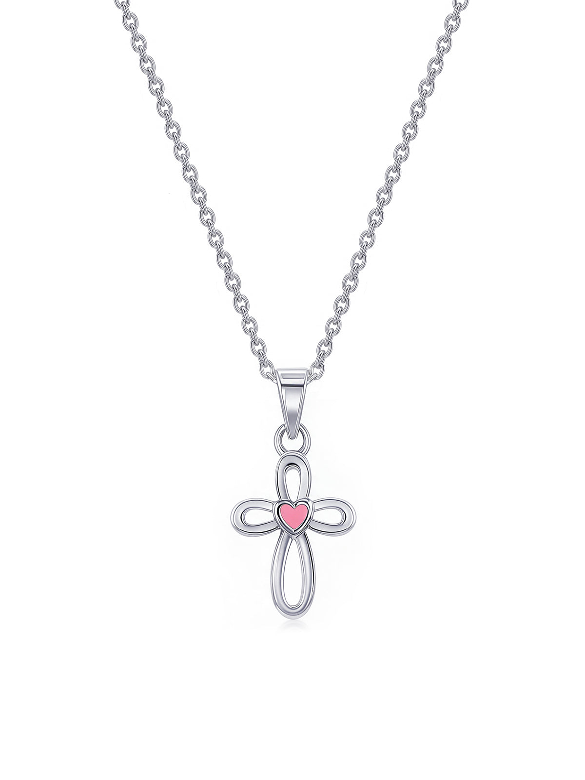Silver Pendant Necklace for Kids