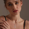 925 Sterling Silver Infinite Celtic Woven Love Knotwork Pendant Necklace for Women