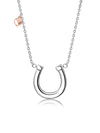 14K Rose Gold Rosabella Horseshoe Necklace