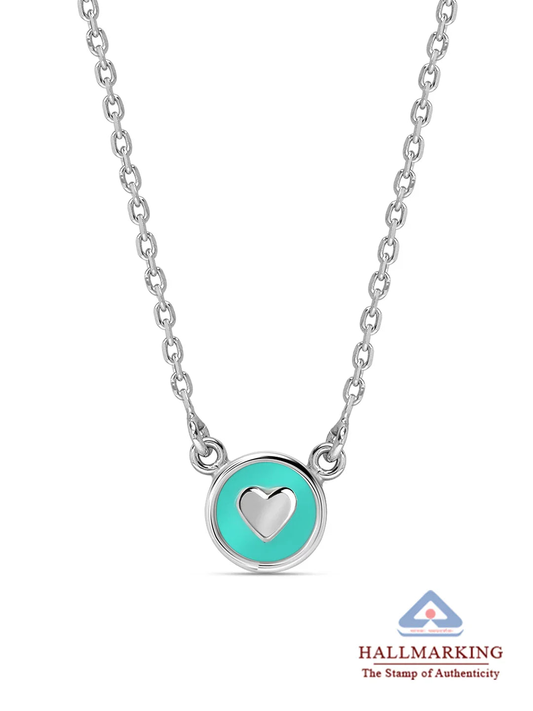 Simple Heart Pendant Necklace for Kids