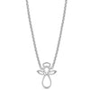 925 Sterling Silver Guardian Angel Pendant Necklaces for 4 and above Years Children | Gifts for Kids