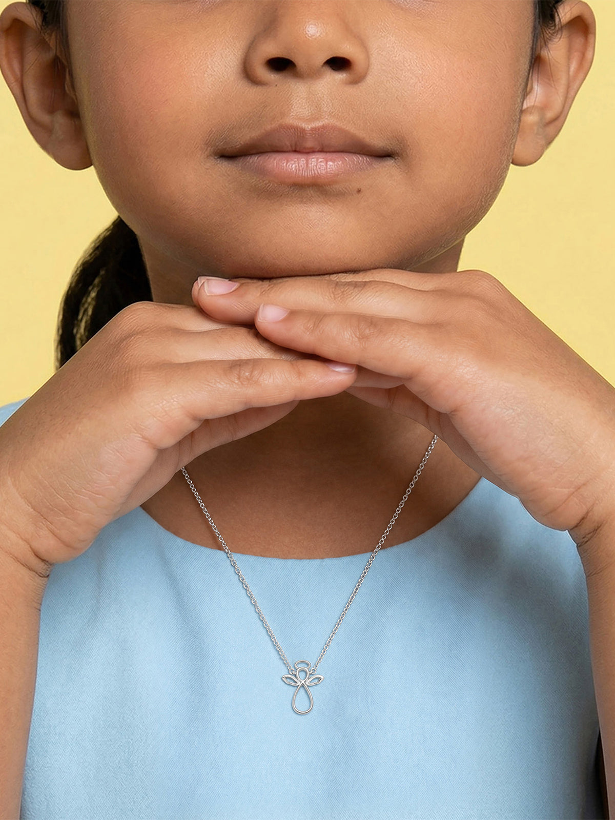 Guardian Angel Pendant Necklace