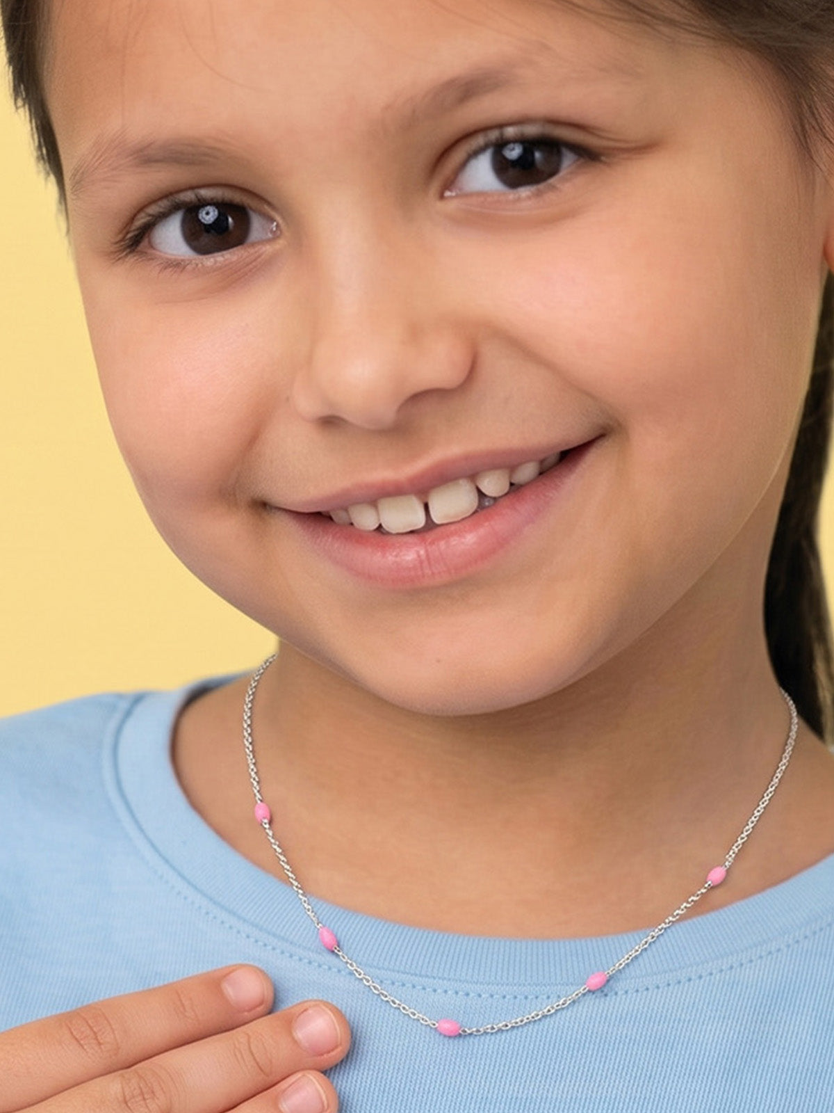 Kids Dual Tone Everyday Necklace