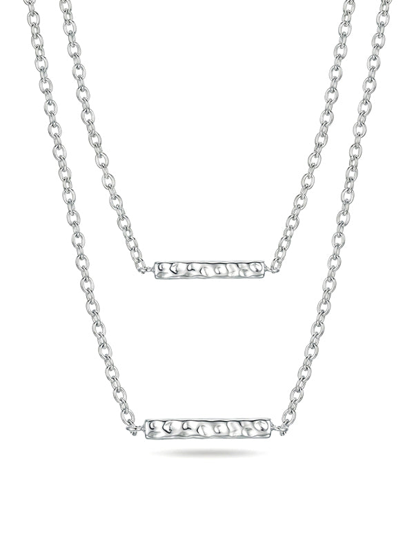 Elin Polished Layered Necklace for Women