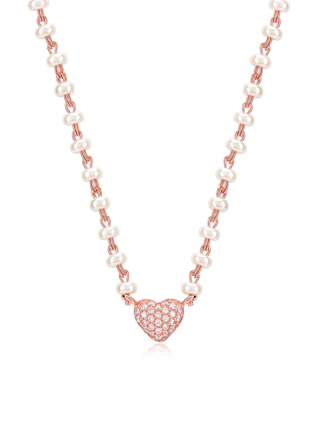 Rose Gold Charm Necklace