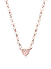 Rose Gold Charm Necklace