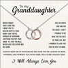 925 Sterling Silver Two-Tone Twisted Double Circle Necklace With Gift Card For Women