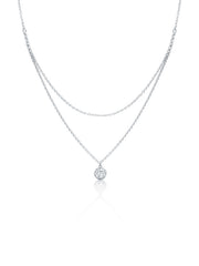 Oria Minimal Layered Women's Necklace