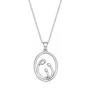 Mom Hug Pendant Women's Necklace
