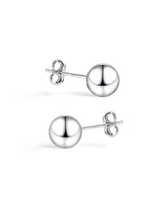 Classic Ball Stud Earrings