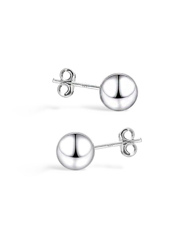 Classic Ball Stud Earrings