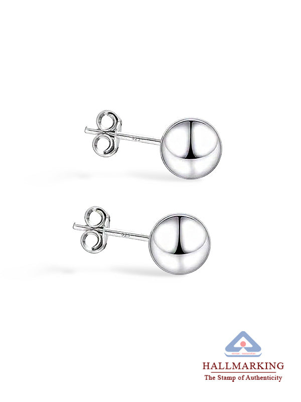 Classic Ball Stud Earrings