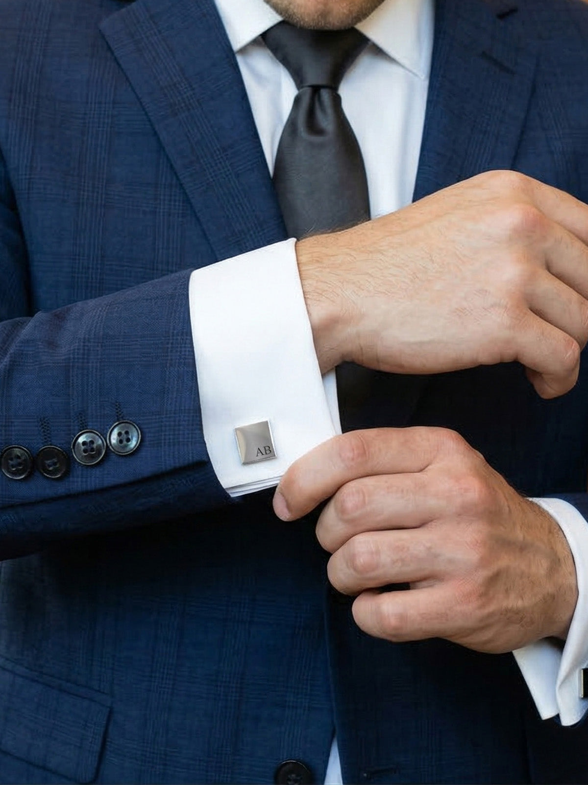 Personalized Initial Name Cufflinks